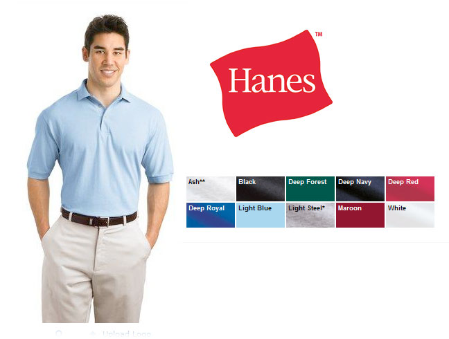 Hane 7oz pique polo